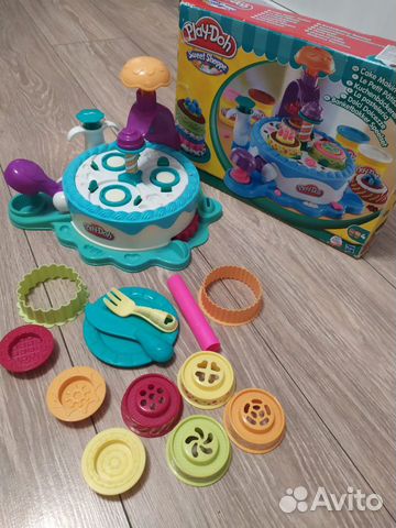 Наборы Play doh Зубастик и Фабрика пирожных