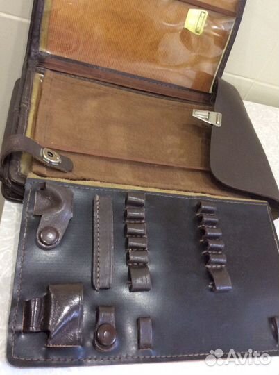 Планшет- сумка полевая, офицерская,кожаная. 1977г