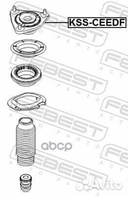 Опора переднего амортизатора kssceedf Febest