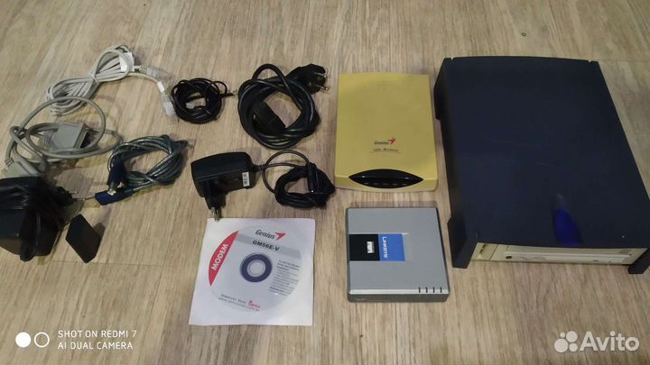 Шлюз адаптер для volp- телефонии Linksys spa102