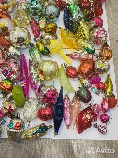 Елочные игрушки СССР