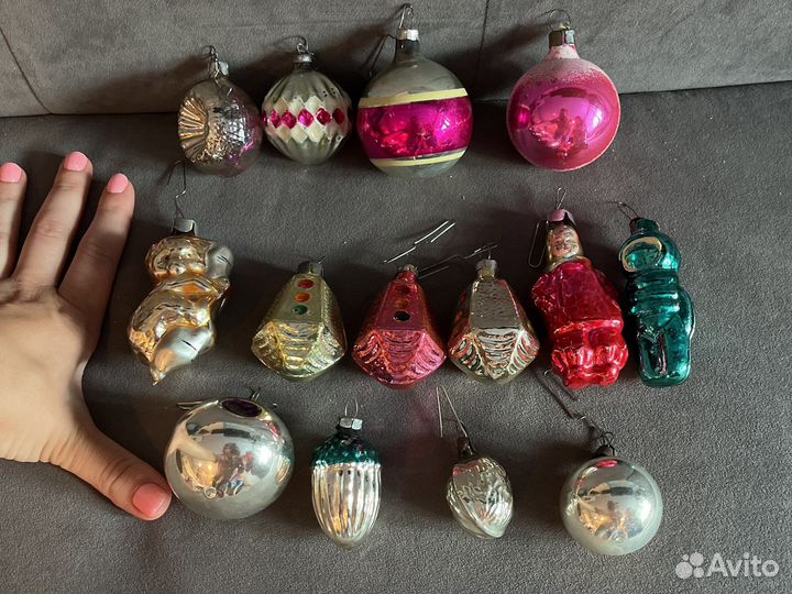 Елочные игрушки СССР