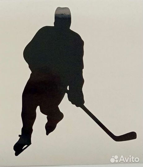 Наклейка хоккеиста игрока (разные)
