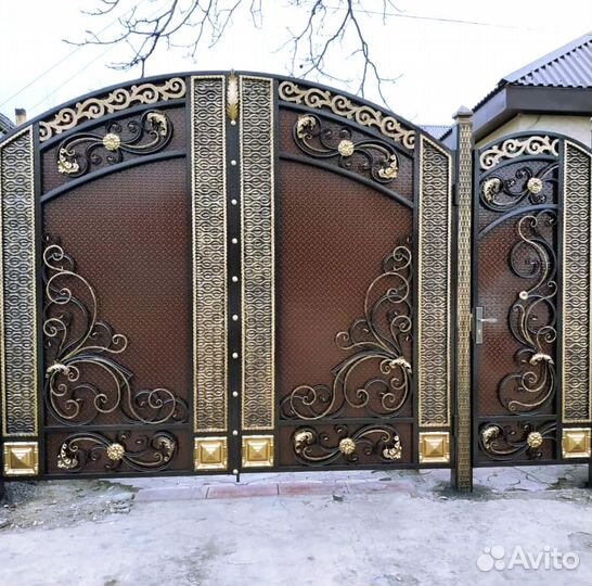 Кованые ворота