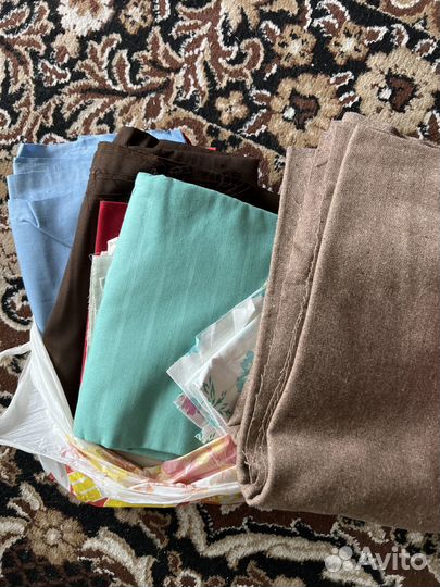 Ткань ситец, шелк, вильвет, сатин и др