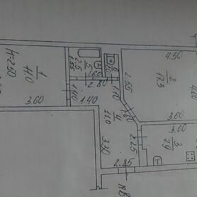 2-к. квартира, 52,9 м², 1/3 эт.