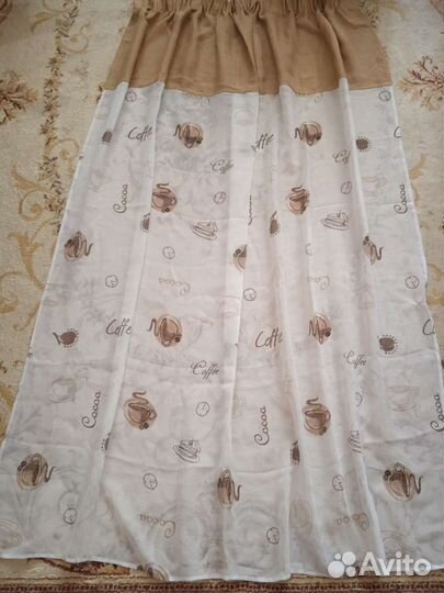 Штора на кухню