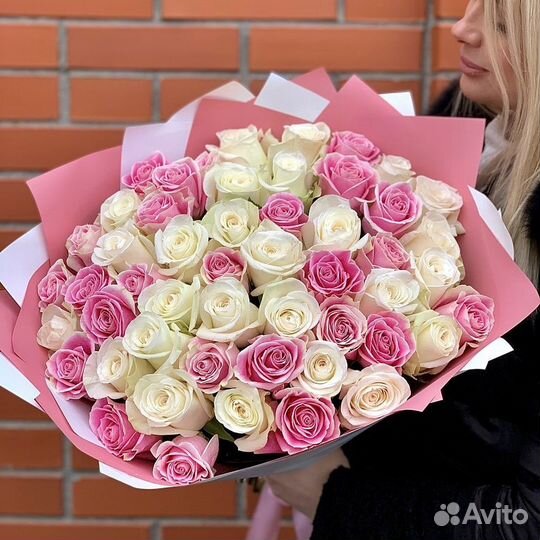 Цветы 101 роза