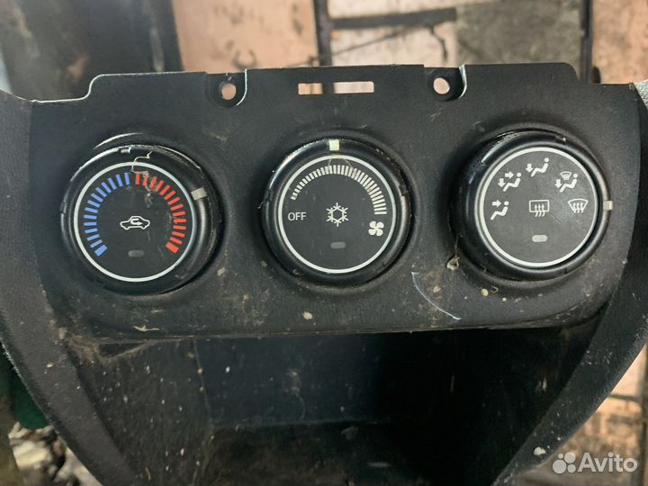 Блок управления печкой mitsubishi asx