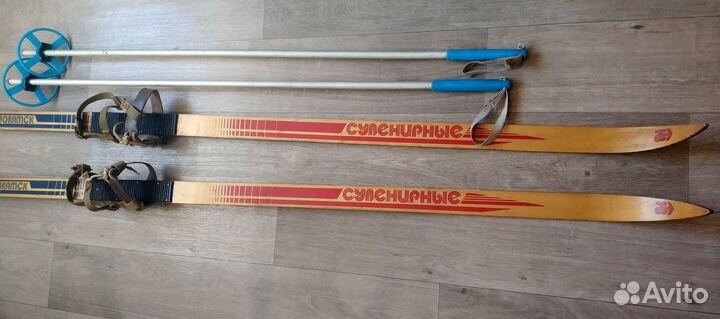 Лыжные комплекты, лыжи, крепление, ботинки, палки