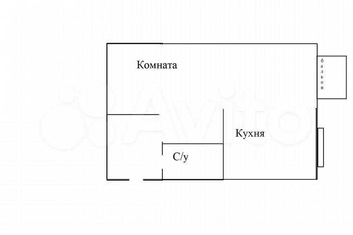 1-к. квартира, 35 м², 2/5 эт.