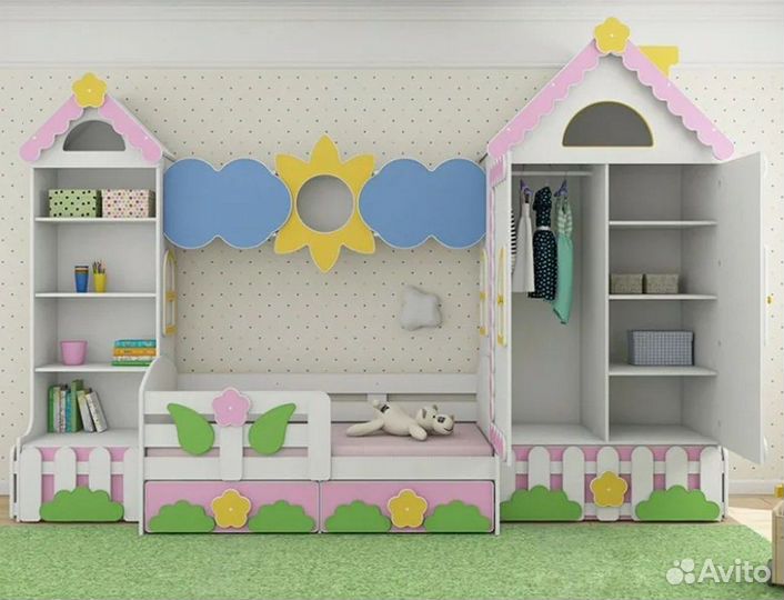 Шкаф детский доставка установка