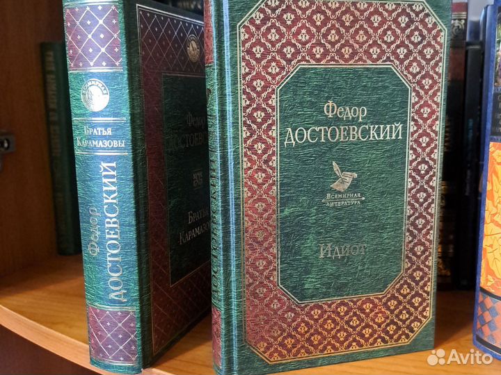 Книги Достоевский, Цвейг, Брэдбери