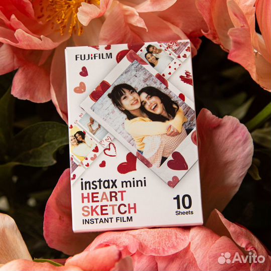 Картриджи Instax mini heart 10 штук