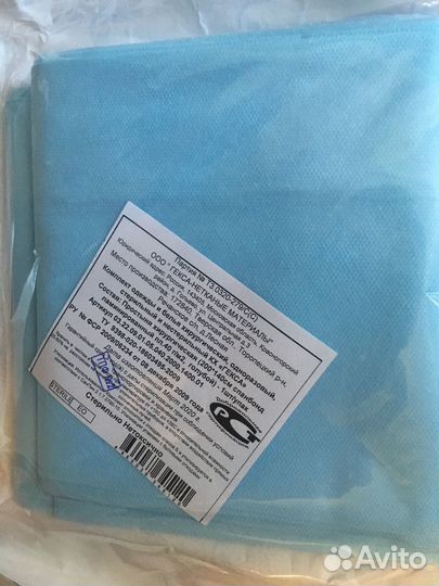 Простыня одноразовая