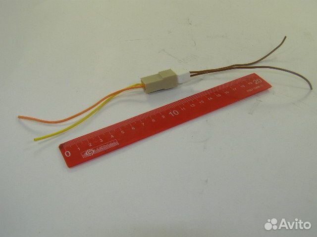 Разъем соединит. проводки 2 конт.(папа+мама), Росс