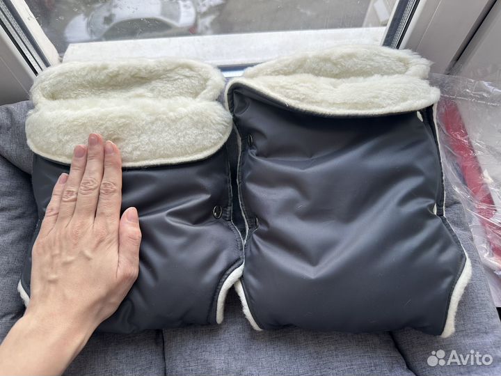 Зимние муфты на коляску новые