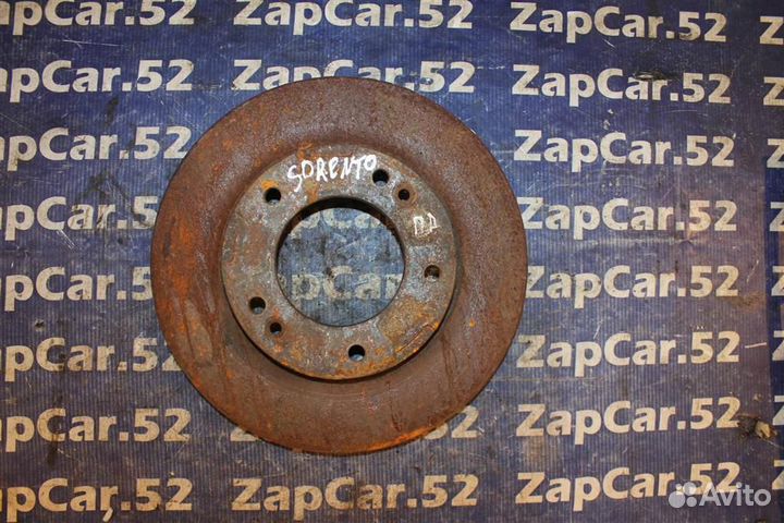 Диск тормозной передний Киа Соренто