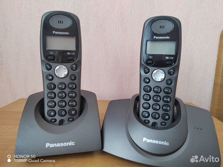 Радиотелефон Panasonic 2 трубки