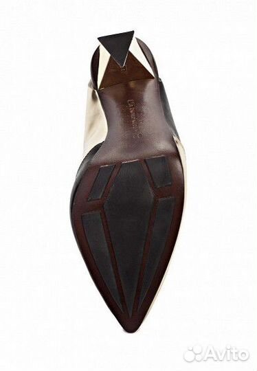 Туфли 37 United Nude чёрные-золото