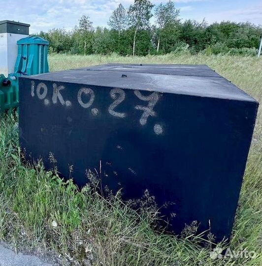 Канализация под ключ. Септик 20 куб.м