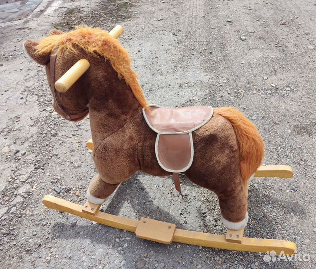 Качалка лошадь под реставрацию