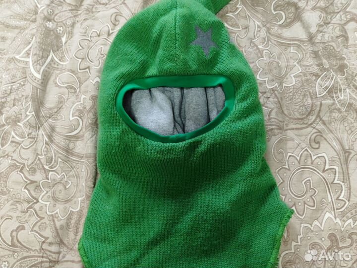 Шапка шлем зимний