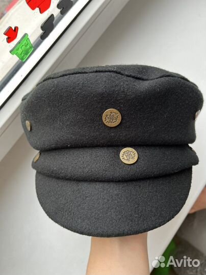 Кепка осень-зима шерсть+флис