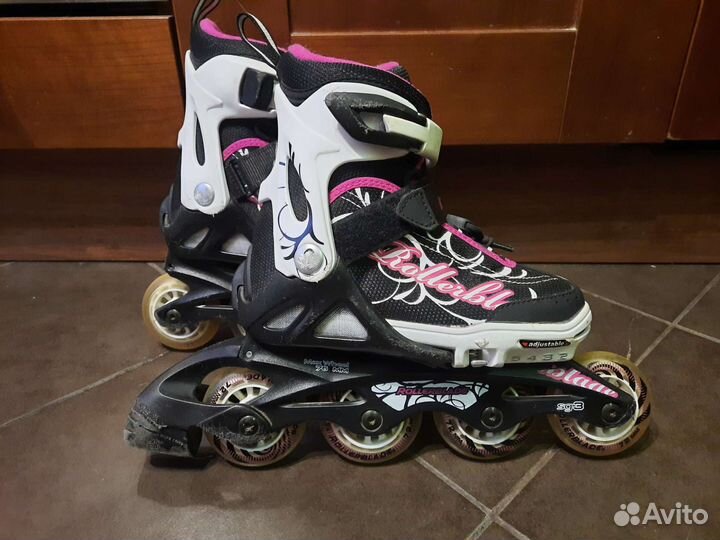 Роликовые коньки детские раздвижные