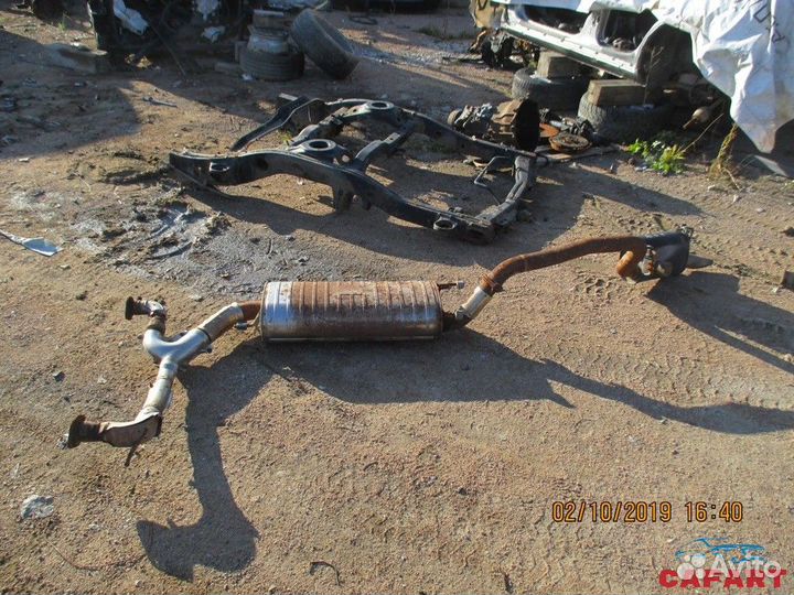 Резонатор nissan patrol Y62 VK56VD