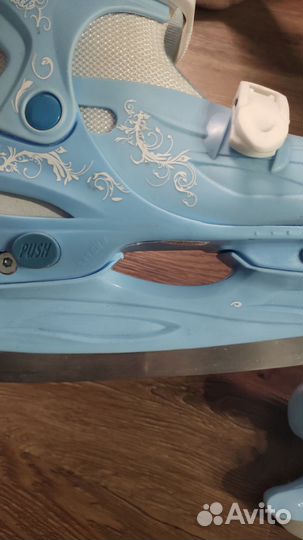 Коньки детские раздвижные