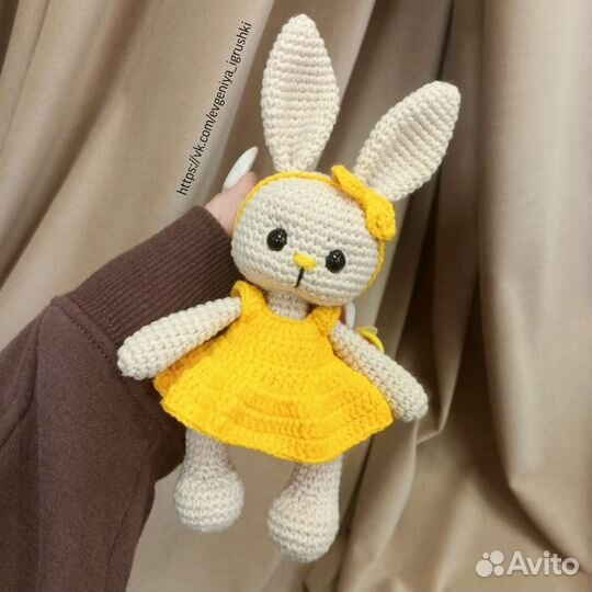 Вязаные игрушки ручной работы