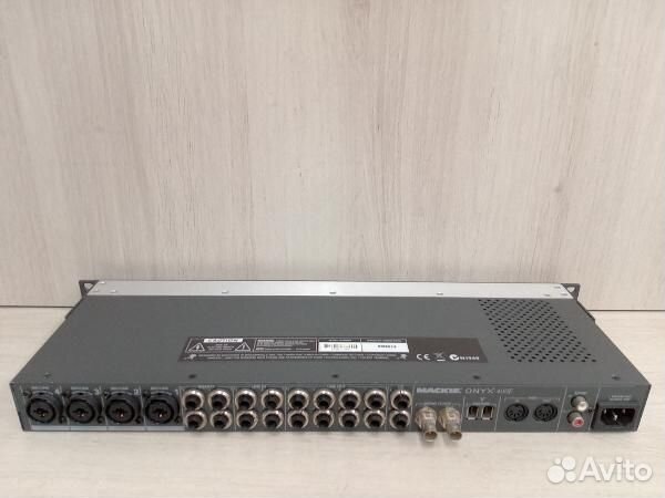 Mackie onyx - 400F студия запись предусилитель