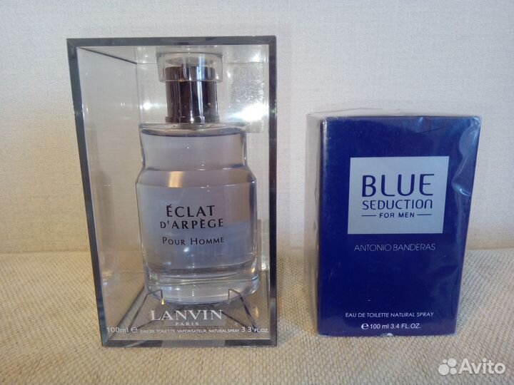 Новые Lanvin Eclat, Antonio Banderas 100 мл