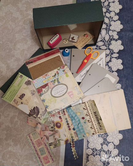 Скрапбукинг коробка для творчества