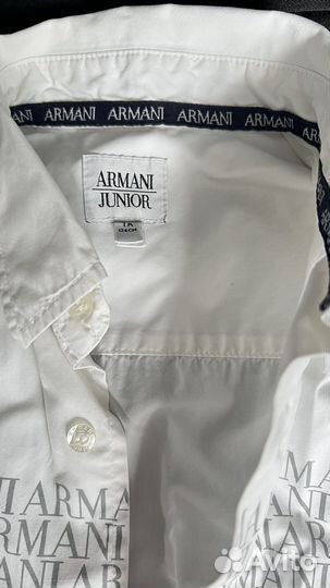 Рубашка детская armani для мальчиков