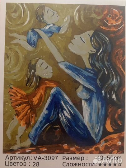 Картины по номерам на холсте