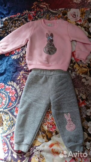 Костюм на флисе для девочки