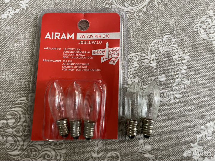 Лампочка для горки