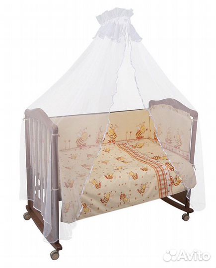 Постельное белье для новорождённых, 2 комплекта