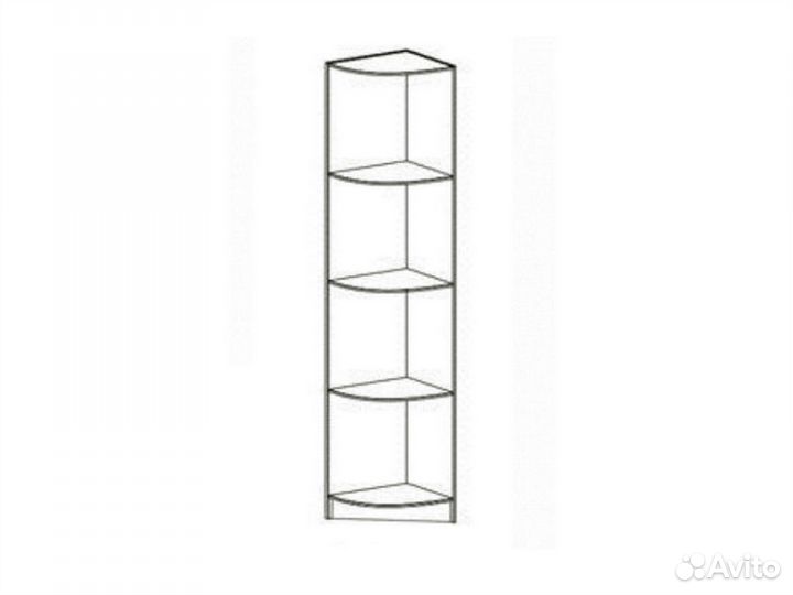 Угловой пенал