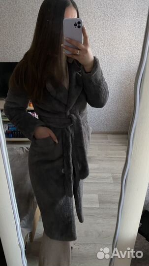 Шуба из альпаки