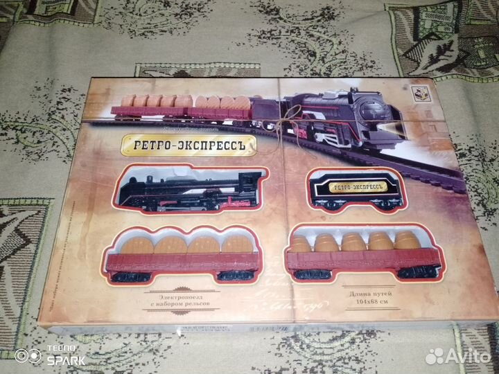 Поезд Ретро Экспресс Модель железной дороги
