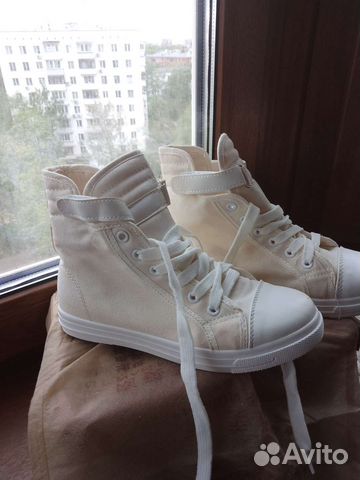 Белые кеды женские 37