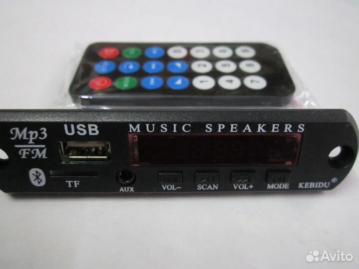 Встраиваемый MP3 плеер, FM модуль USB,micro SD