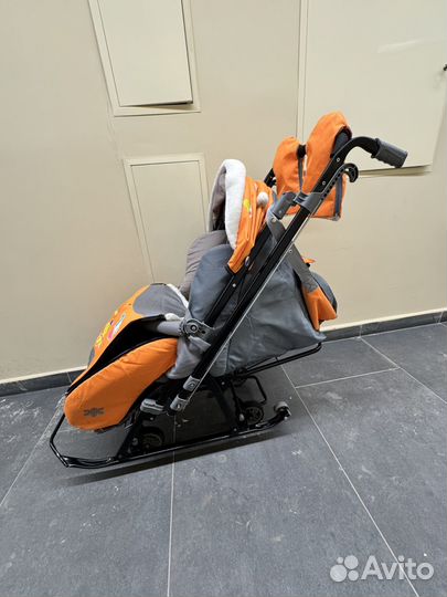 Коляска санки