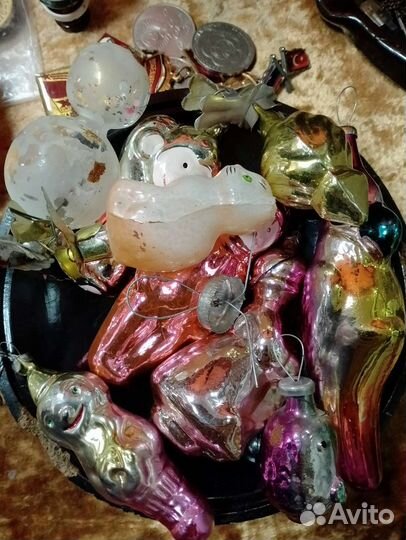 Елочные игрушки СССР
