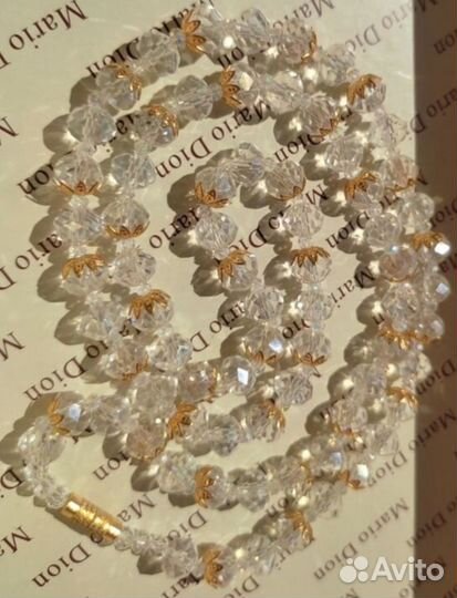 Бусы винтажные новые