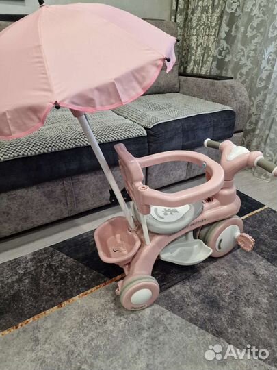 Детский трехколесный велосипед бу