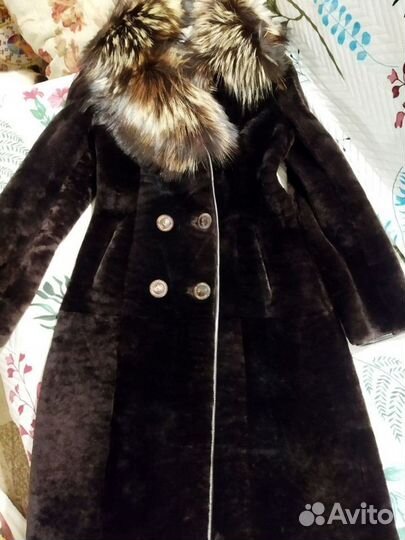 Шуба мутон р-р 44